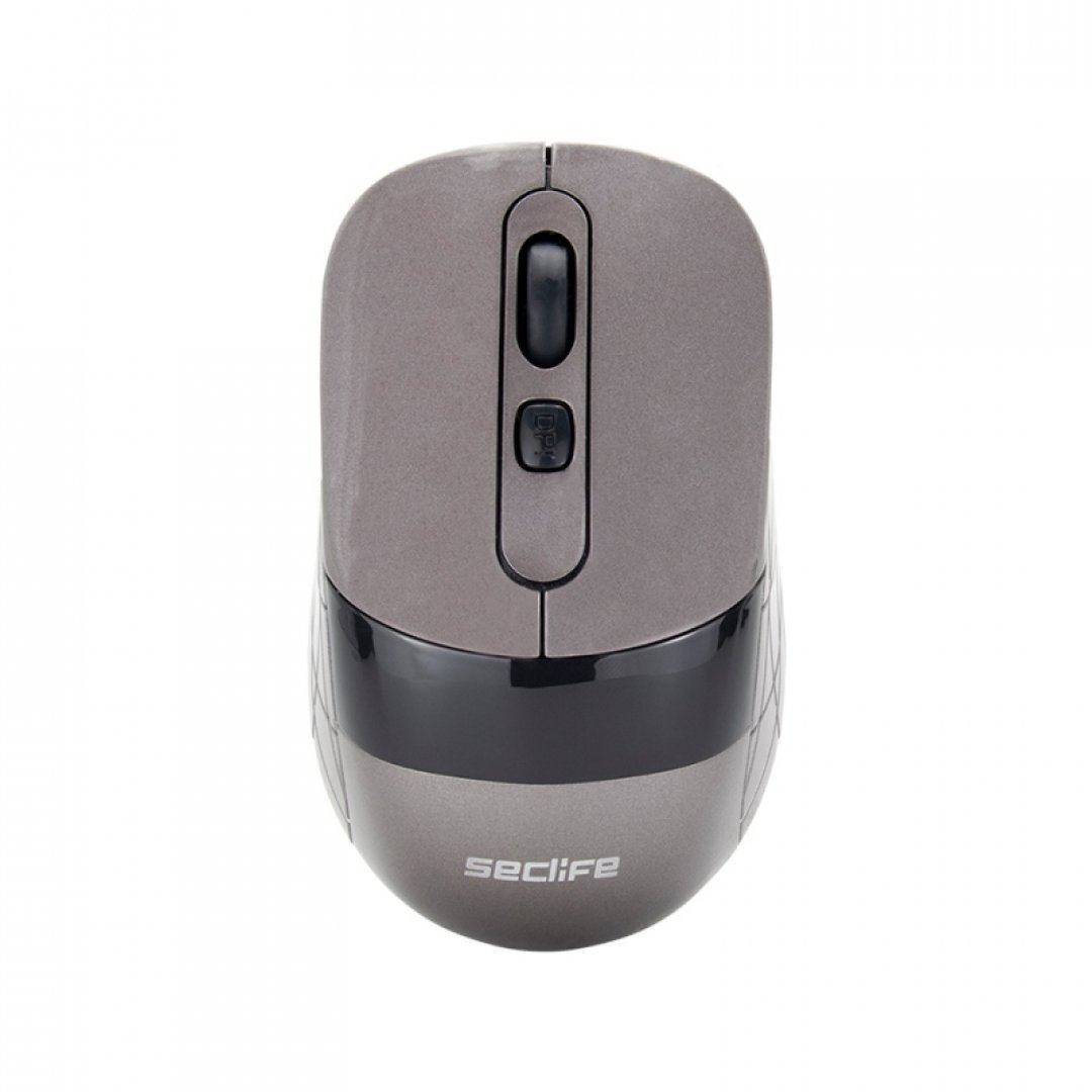 Seclife SLM-2025 M3 USB Brown Black 2.4ghz Optik Kablosuz Mouse